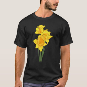 Gardening 4\Daffodils Flowers Floral Style Spring T-Shirt