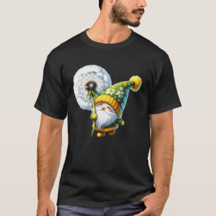 Gardening 4\Dandelion Decor Funny Gardener Gnome F T-Shirt