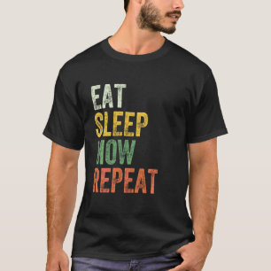 Gardening 4\Eat Sleep Mow Repeat Grass Mowing Land T-Shirt