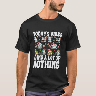 Gardening 4\Funny Saying For Lazy Days Garden Gnom T-Shirt