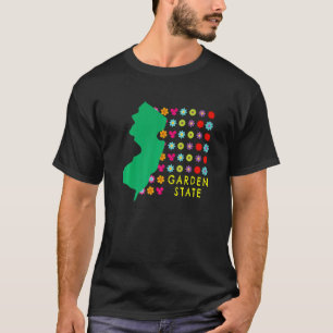 Gardening 4\Garden State Nj Pretty Flowers New Jer T-Shirt