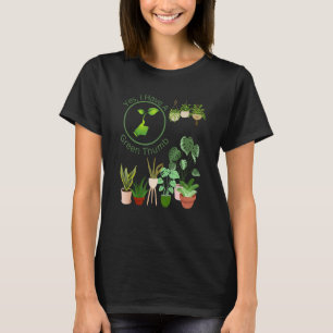 Gardening 4\I Have A Green Thumb Potted Hanging Pl T-Shirt
