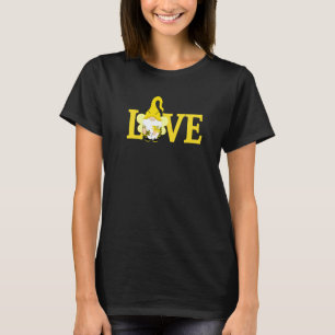 Gardening 4\Love Cute Honey Bee Garden Gnome Love T-Shirt