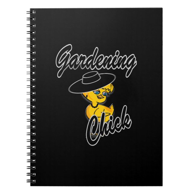 Gardening Chick #4 Notebook (Front)