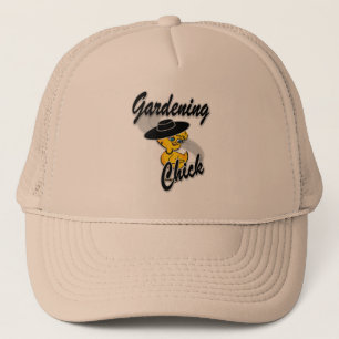 Gardening Chick #4 Trucker Hat