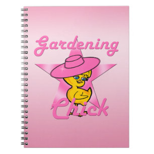 Gardening Chick #8 Notebook