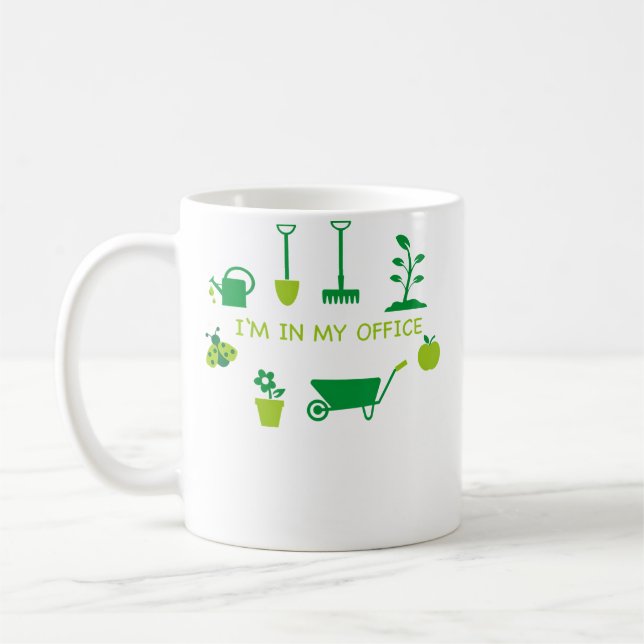 Gardening Coffee Mug (Left)