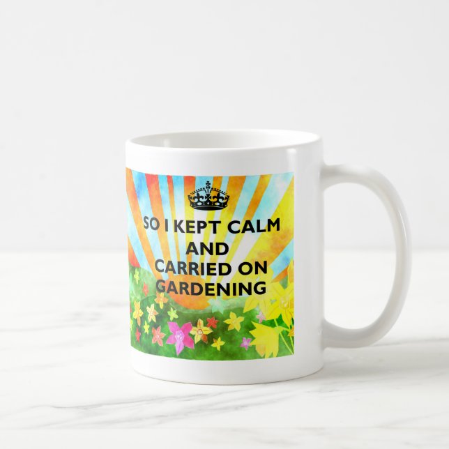 Gardening Coffee Mug (Right)