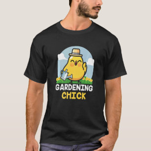 Gardening Cute Sweet Hobby Plants Farm Animals Chi T-Shirt