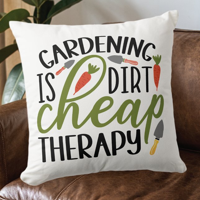 Gardening Dirt Cheap Therapy Cushion (Creator Uploaded)