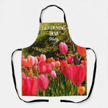 Gardening Diva All-Over Print Apron