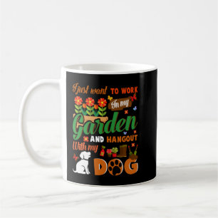 Gardening Dog Lover Gardener Garden Lover Pet Plan Coffee Mug