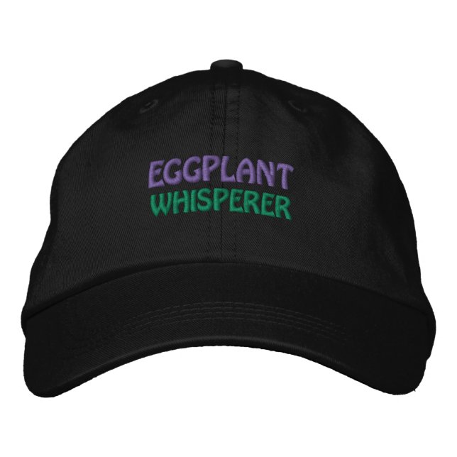 Gardening Embroidered Baseball Hat (Front)