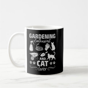 Gardening Enthusiast And Cat Lover Gardener_358 Coffee Mug