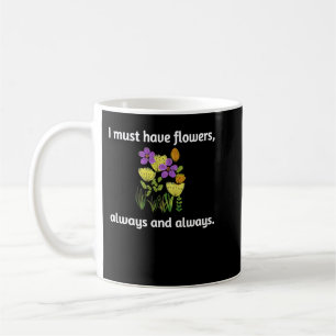 Gardening flowers floral garden lover gift coffee mug