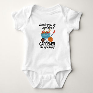 Gardening Future Gardener Like Mummy Baby Bodysuit