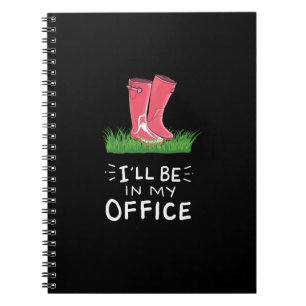 Gardening - Garden Boots Notebook
