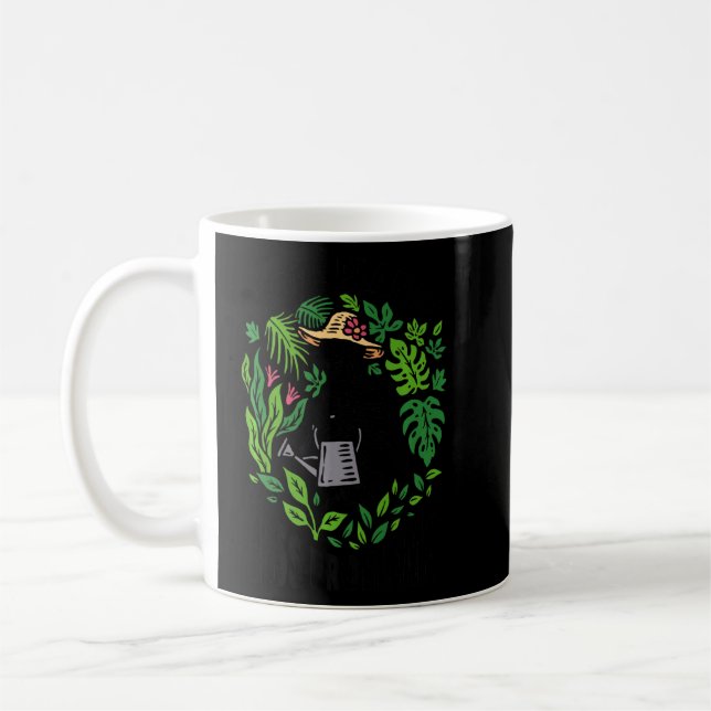 Gardening Gardener More Plants Less Problems    Coffee Mug (Left)