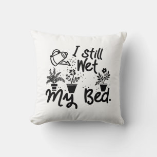 Gardening Gardener Throw Pillow