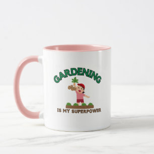 Gardening "Gardening Is My Superpower" Coffee Cup