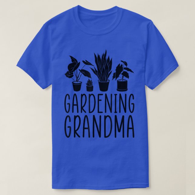 Gardening Grandma Shirt Flower Garden Grandma 5 (Design Front)