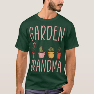 Gardening Grandma Shirt Flower Garden Grandma T-Sh