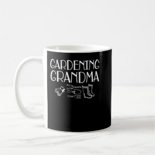 Gardening Grandma w Coffee Mug