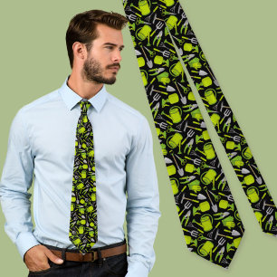 Gardening Icons Tie