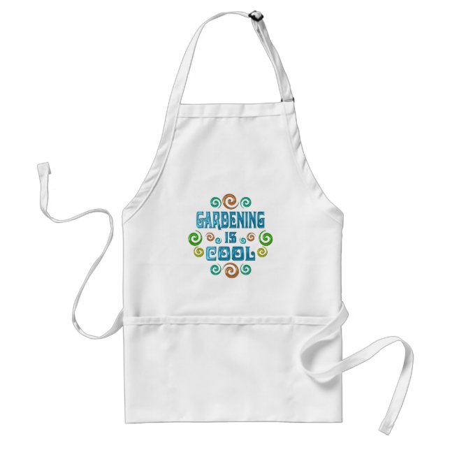 Gardening is Cool Standard Apron (Front)