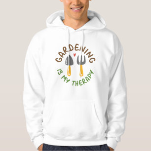 Gardening Is My Therapy Hoodie