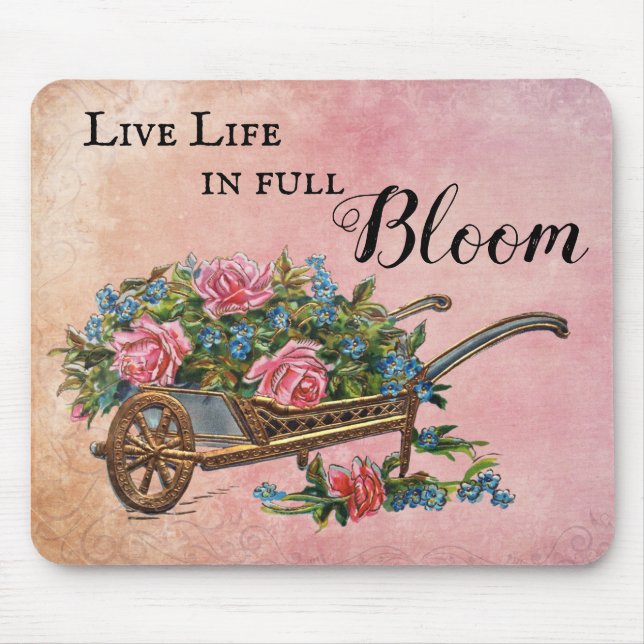 Gardening Joy Mouse Pad (Front)