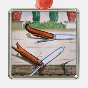 Gardening Knife, from 'Hesperides' by Giovanni Bat Metal Tree Decoration