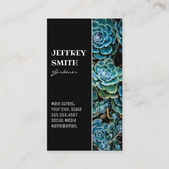 Gardening | Landscaping Business Card (Front)