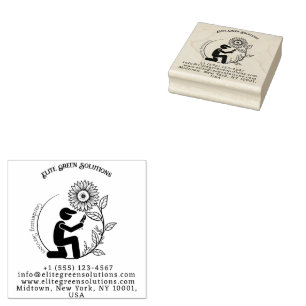 Gardening & Landscaping Solutions Rubber Stamp