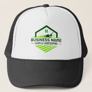 Gardening Lawn Care Landscaping Green Grass Trucker Hat