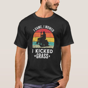 Gardening Lawn Mowing And Beer T-Shirt
