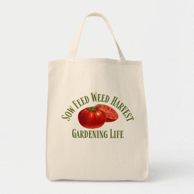 Gardening Life Tote Bag (Front)