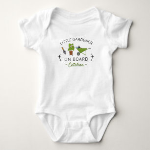 Gardening - Little Gardener on Board - Gardener Baby Bodysuit