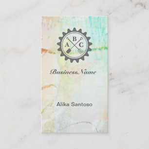 Gardening Logo 3 Business Card