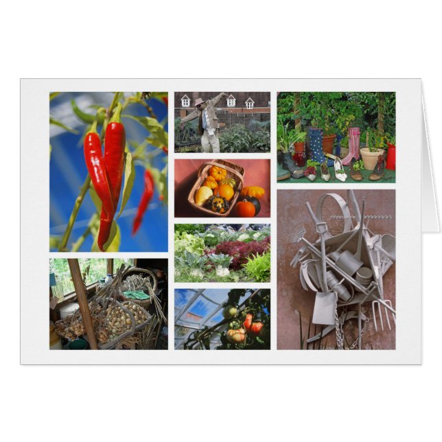 Gardening-lover's card (Front Horizontal)