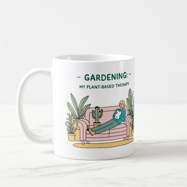 Gardening mug for ladies (Left)
