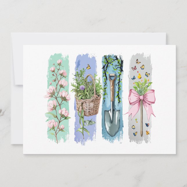 Gardening Nature Lover Invitation (Front)