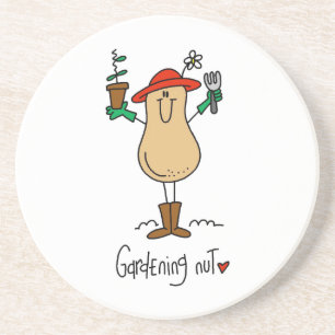 Gardening Nut T-shirts and Gifts Coaster