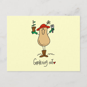 Gardening Nut T-shirts and Gifts Postcard