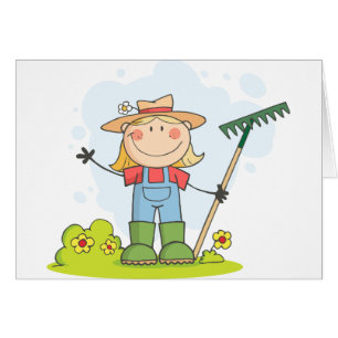 Gardening or Farming Girl