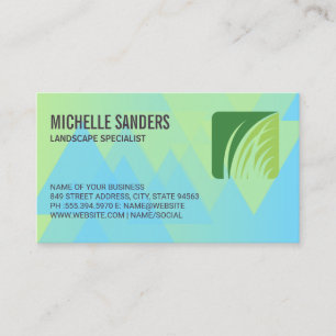 Gardening   Outdoor Landscaping Care Business Card