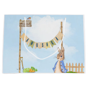 Gardening Peter the Rabbit Large Gift Bag