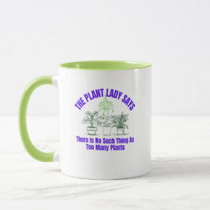 Gardening "Plant Lady" Coffee Mug