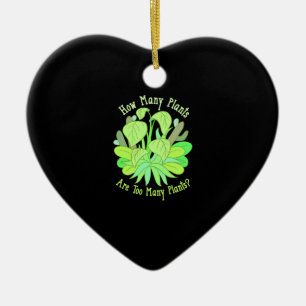 Gardening Plant Lover Gifts Ceramic Ornament
