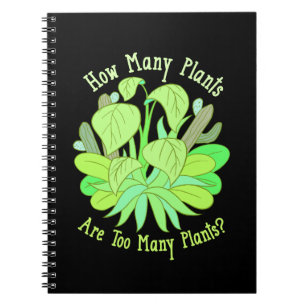 Gardening Plant Lover Gifts Notebook